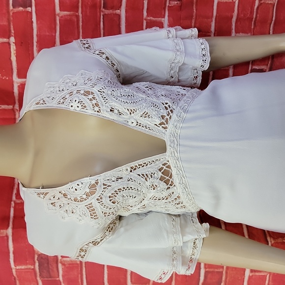 FOR LOVE AND LEMONS WHITE MINI DRESS FITS XS - Picture 4 of 13